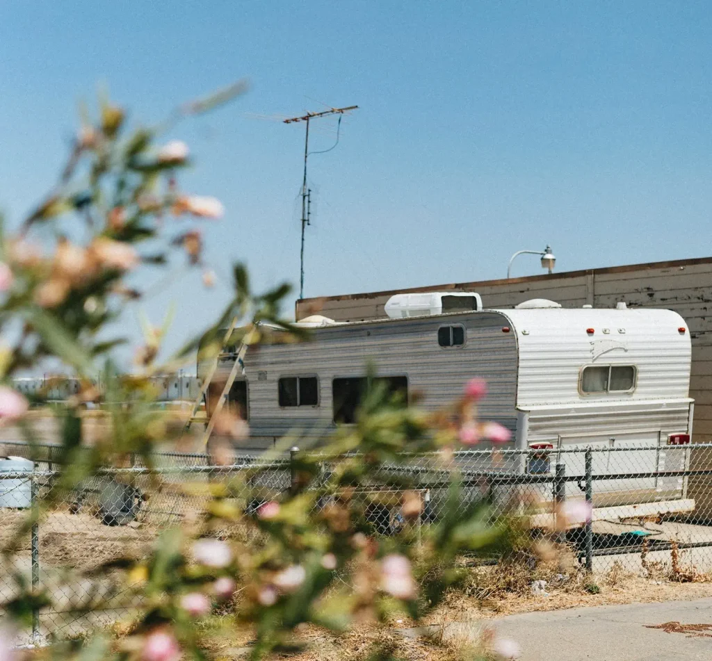 Old RV in Storage